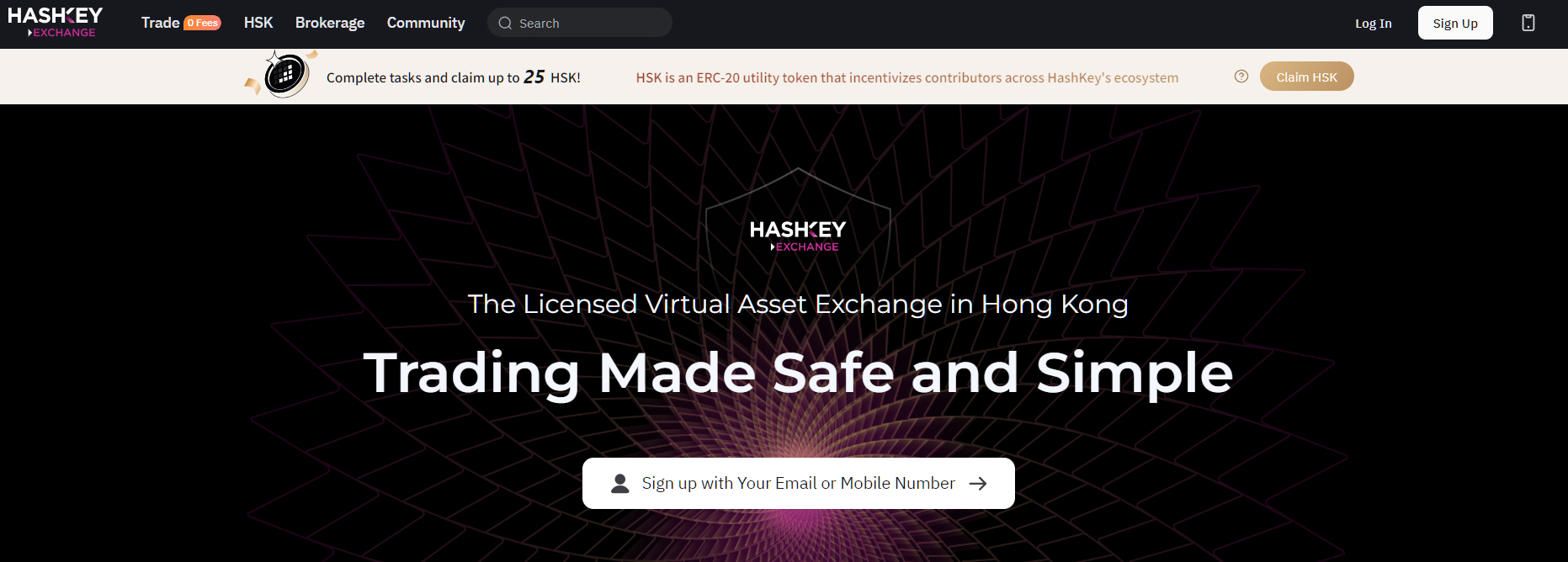 Hong Kongs first licensed crypto exchange HashKey is now live