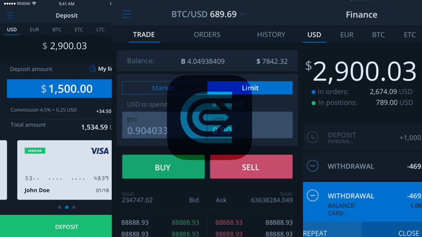trading app bitcoin
