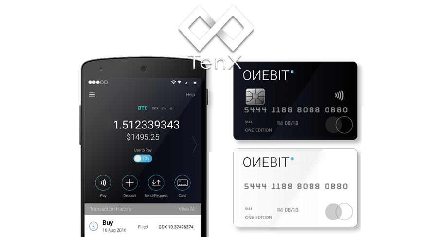 tenx crypto debit card