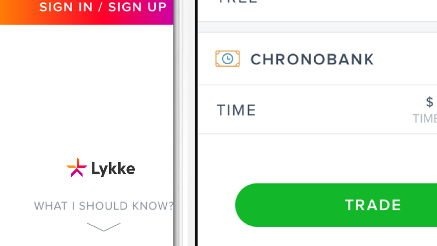 chronobank time token now listed with lykke