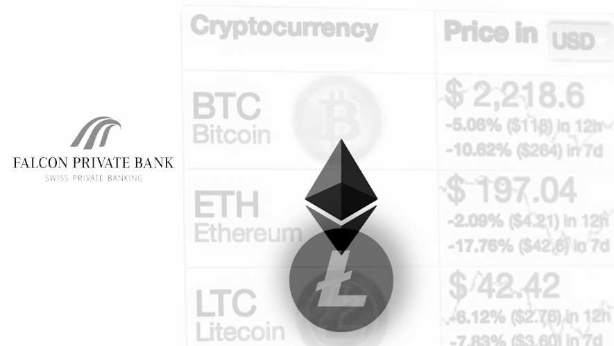 Falcon Bank adds Ethereum, Litecoin, Bitcoin Cash after Bitcoin