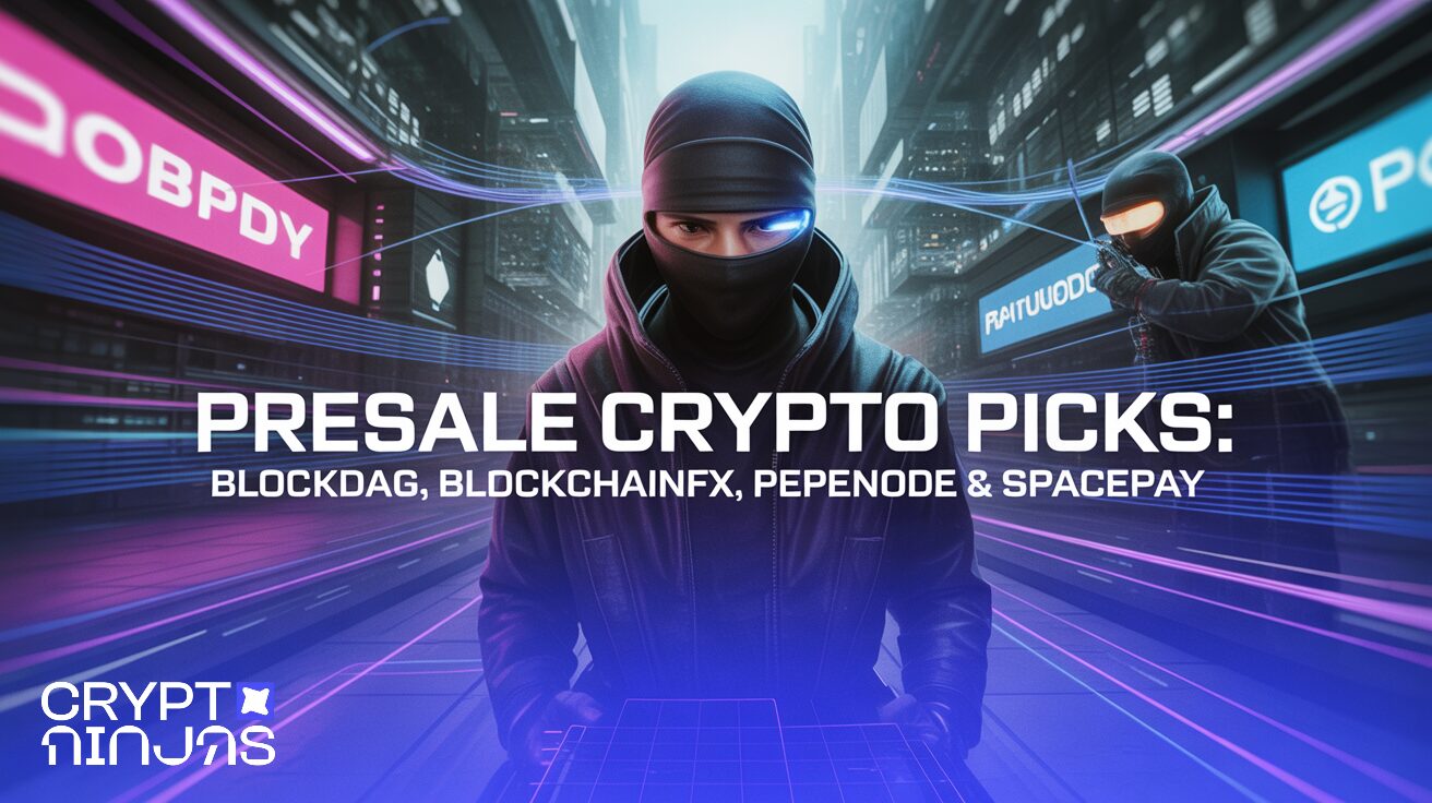Presale Crypto Picks: BlockDAG, BlockchainFX, Pepenode & SpacePay