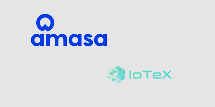 Amasa to integrate IoT technology on its crypto micro streaming income app with IoTeX