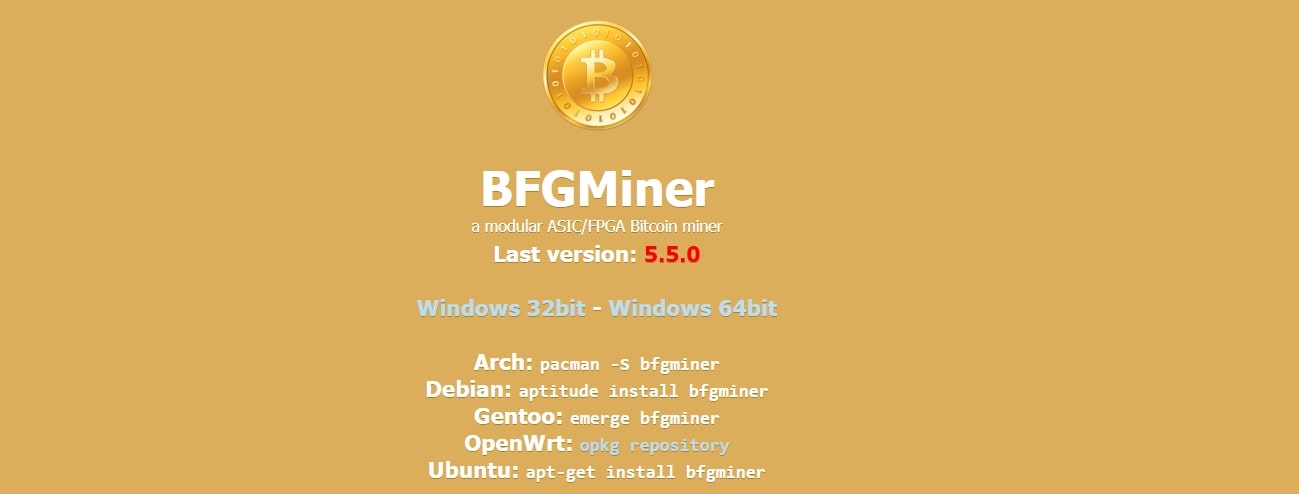 bfgminer-mining-platform