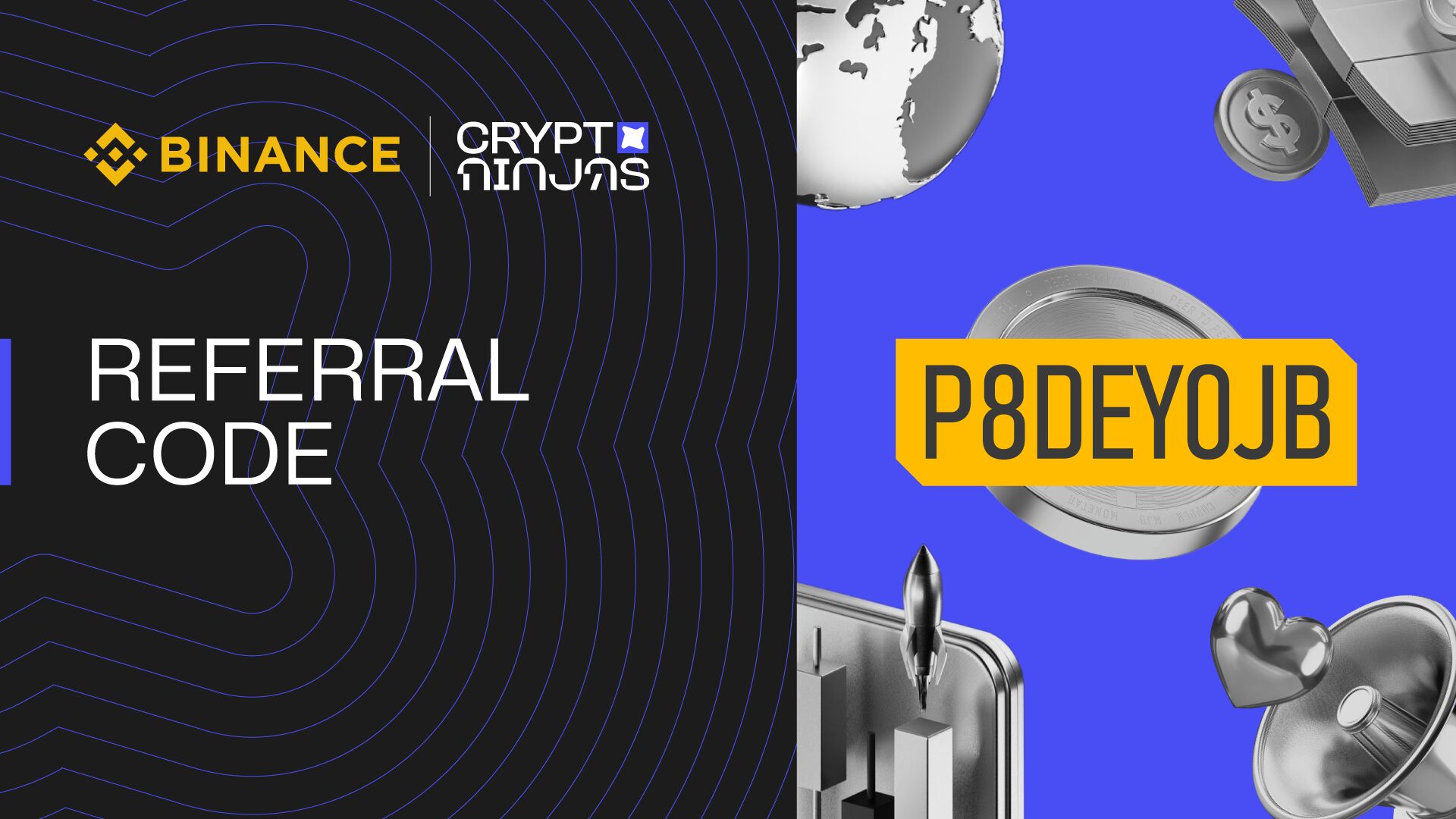 Best Binance Referral Code in 2025: P8DEY0JB