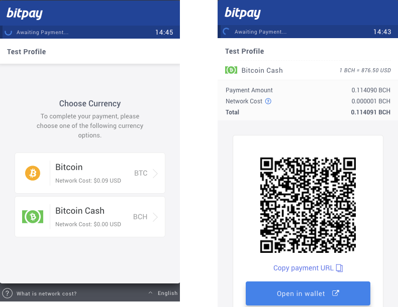 Bitpay bitcoin cash как сделать китайскую карту в россии