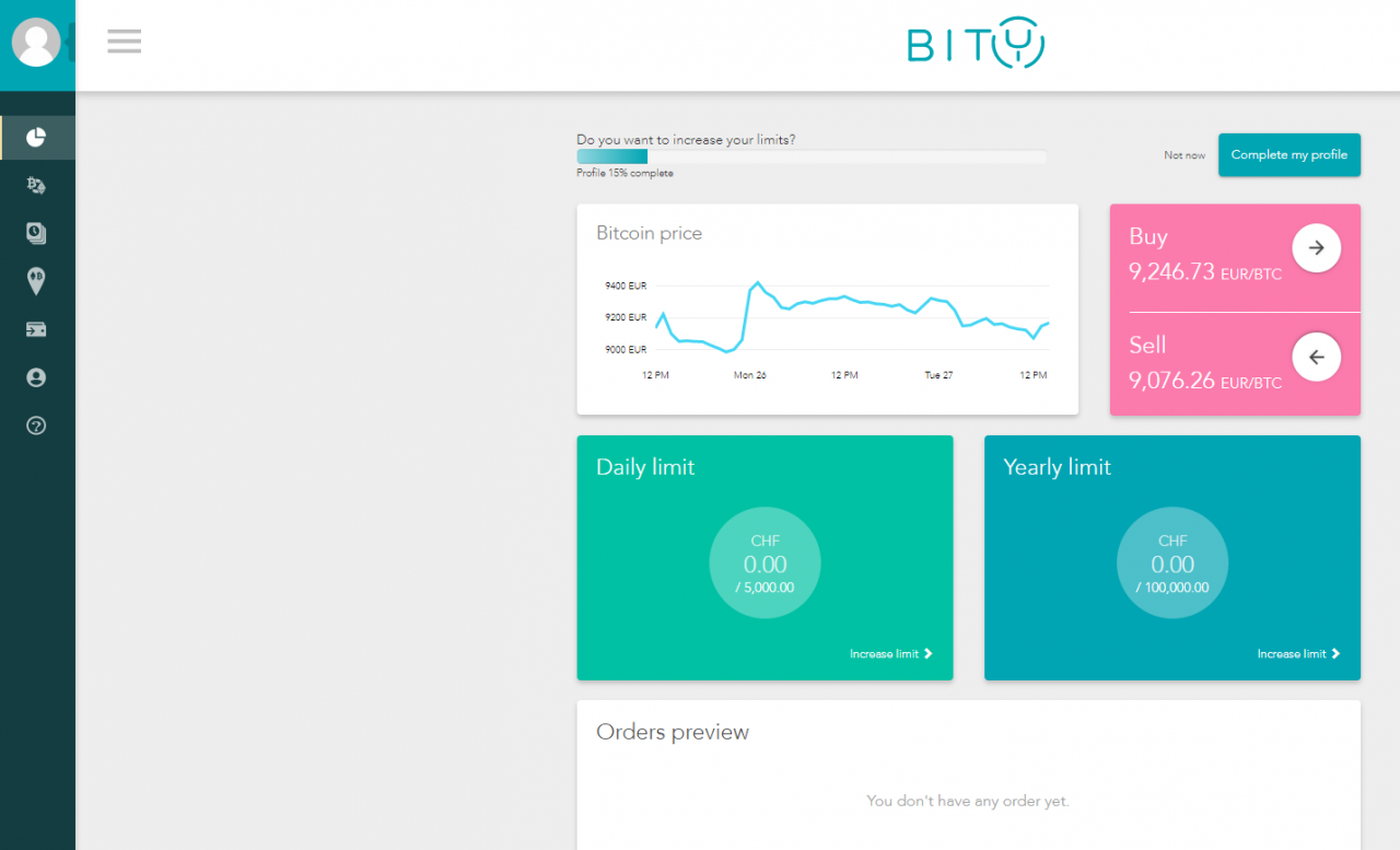 Bity increases no KYC bitcoin exchange limits to 5,000 CHF ...