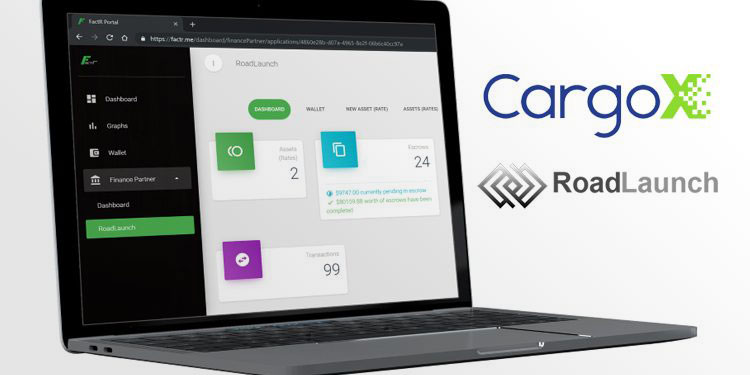 Blockchain logistics platform CargoX integrates with fright manager solution RoadLaunch