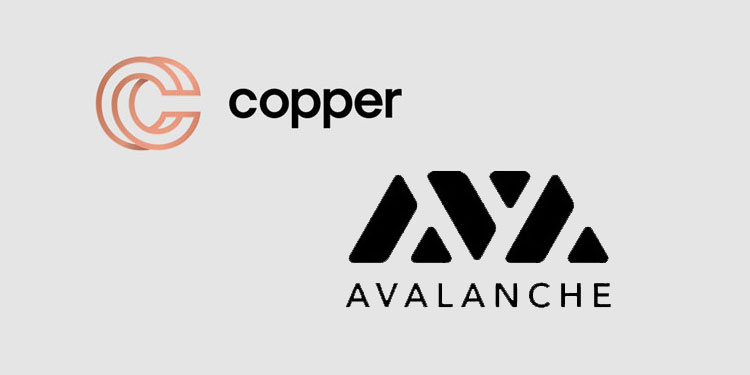 Crypto custody and management platform Copper integrates Avalanche (AVAX)