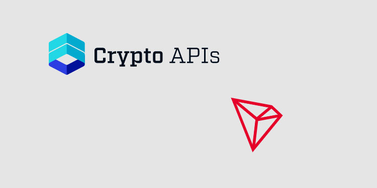 TRON (TRX) network now supported on Crypto APIs blockchain dev suite
