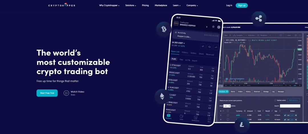 cryptohopper-homepage