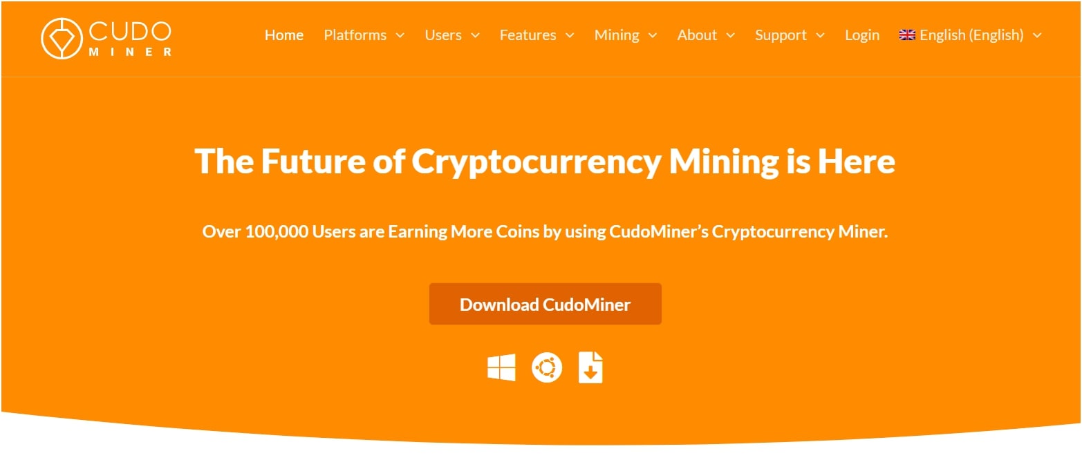 cudo-miner-mining-platform