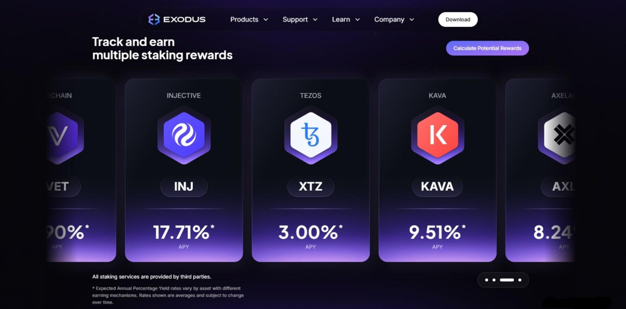 exodus-wallet-staking