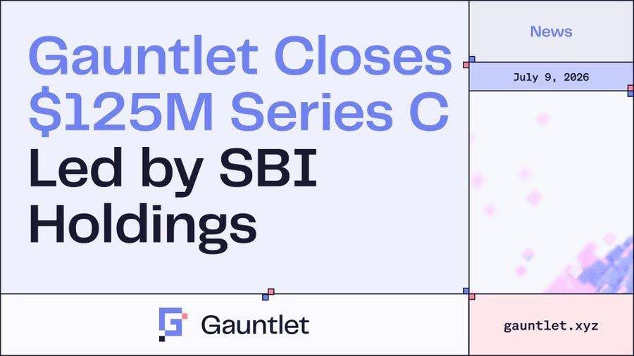 Gauntlet Bags $125M From SBI to Supercharge Stablecoins and Institutional On-Chain Finance