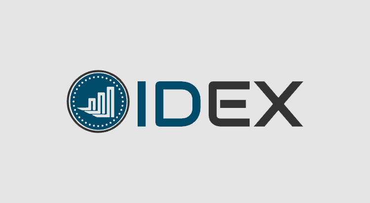 IDEX offers 50% of all fees to users staking their token