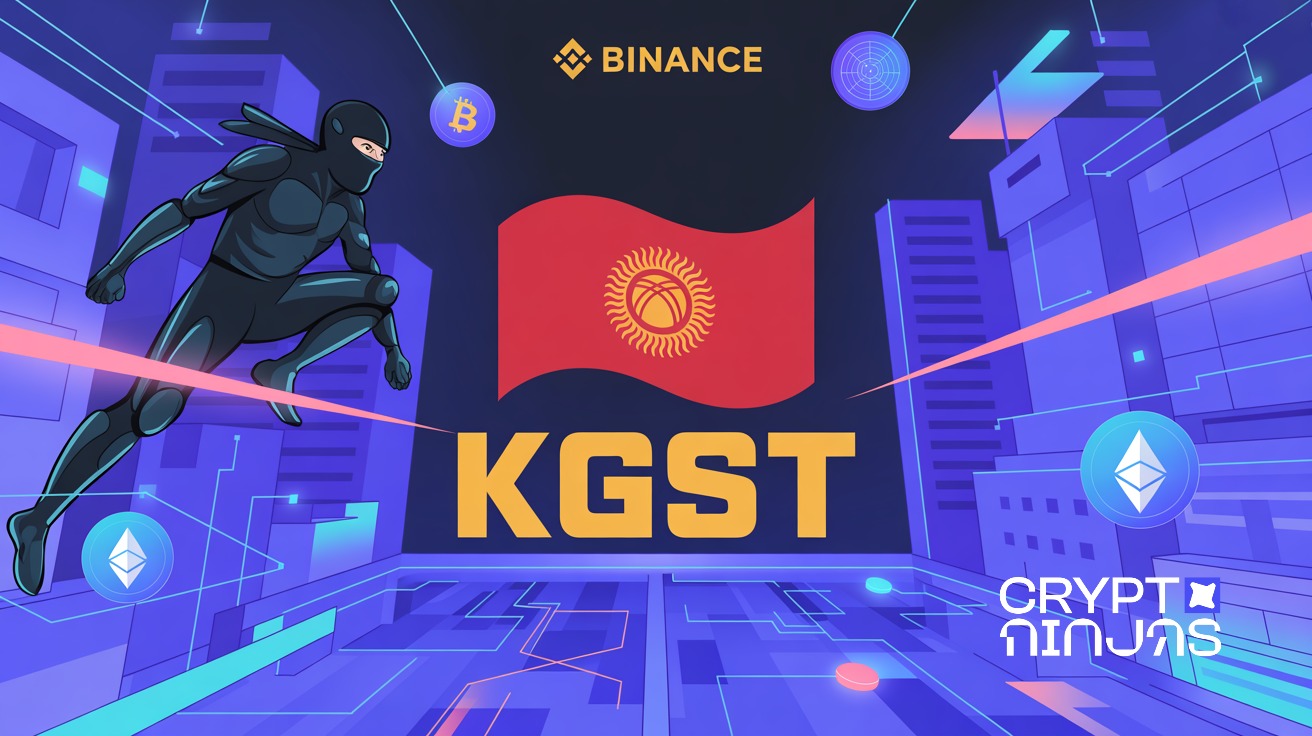 Kyrgyzstan’s KGST Stablecoin Debuts on Binance, First CIS Nation-Backed Token Goes Global