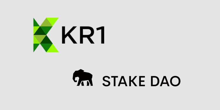 Crypto fund KR1 cashes portion of Stake DAO (SDT) tokens for $255K