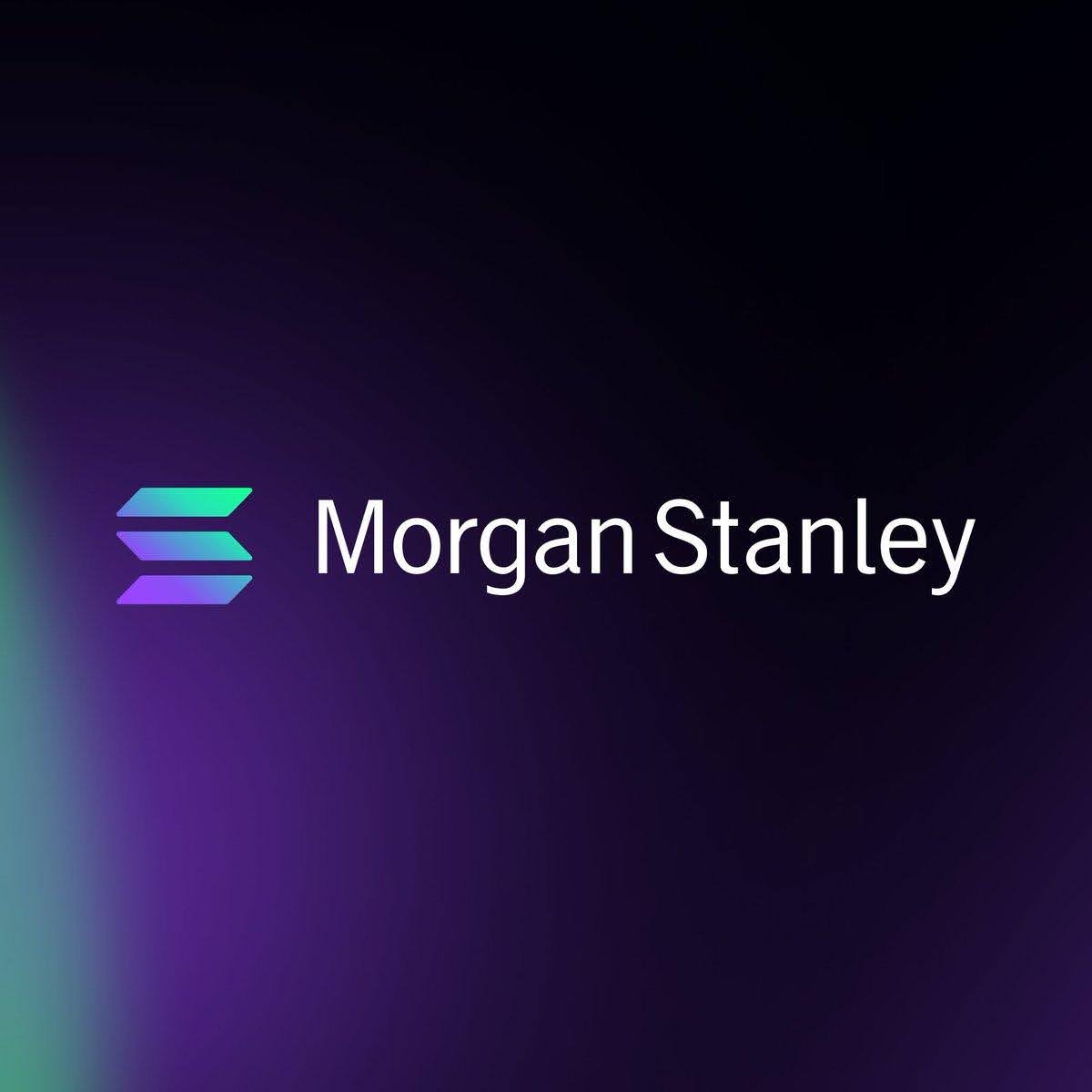 Morgan Stanley Files First-Ever Bitcoin and Solana ETFs, Opening Wall Street’s Gates to Crypto