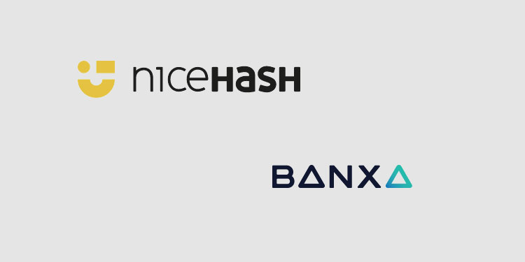 Mining platform NiceHash integrates Banxa for new crypto buy/sell option