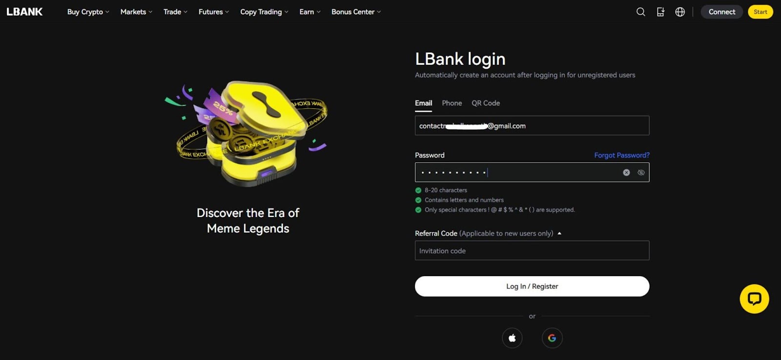 provide-information-to-open-lbank-trading-account