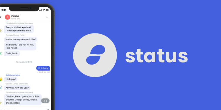 Ethereum-powered Status app now allows users to import addresses