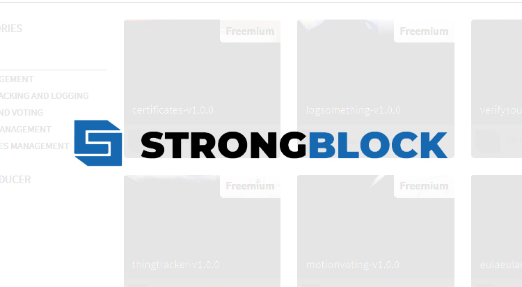 Blockchain service platform SrongBlock launches free tier and marketplace