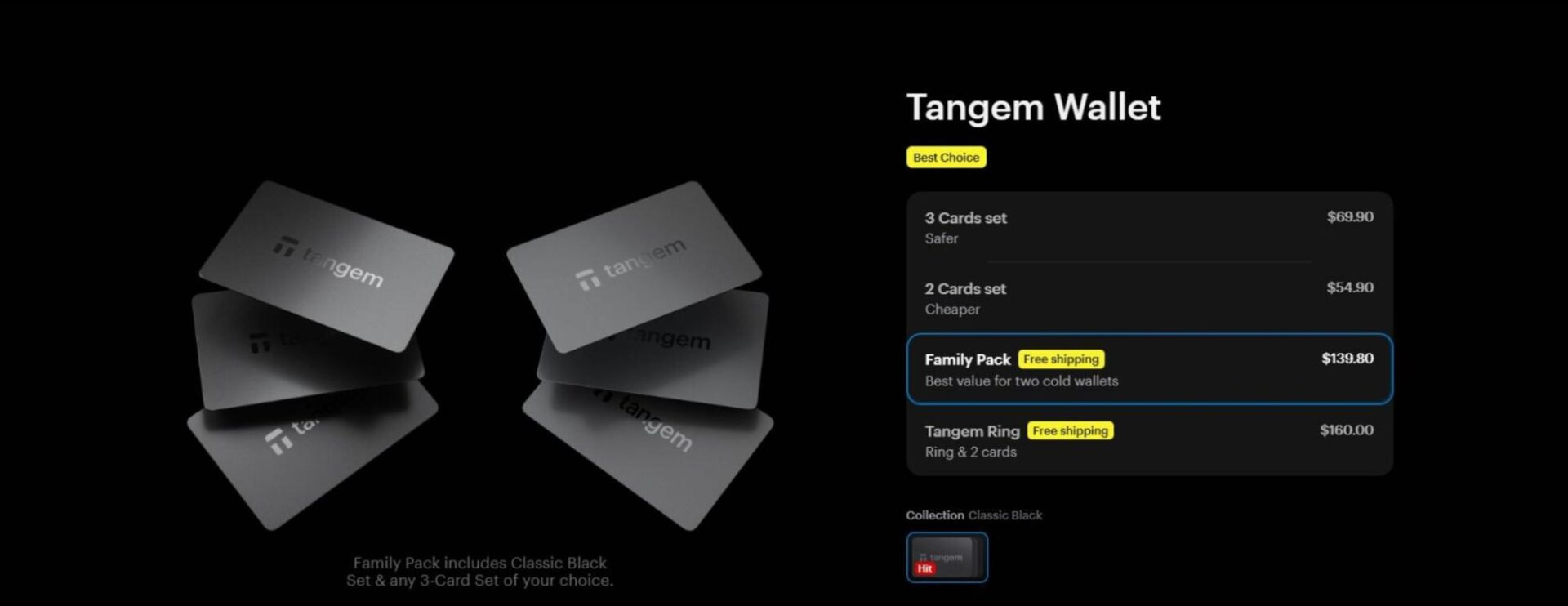 tangem-wallet-price