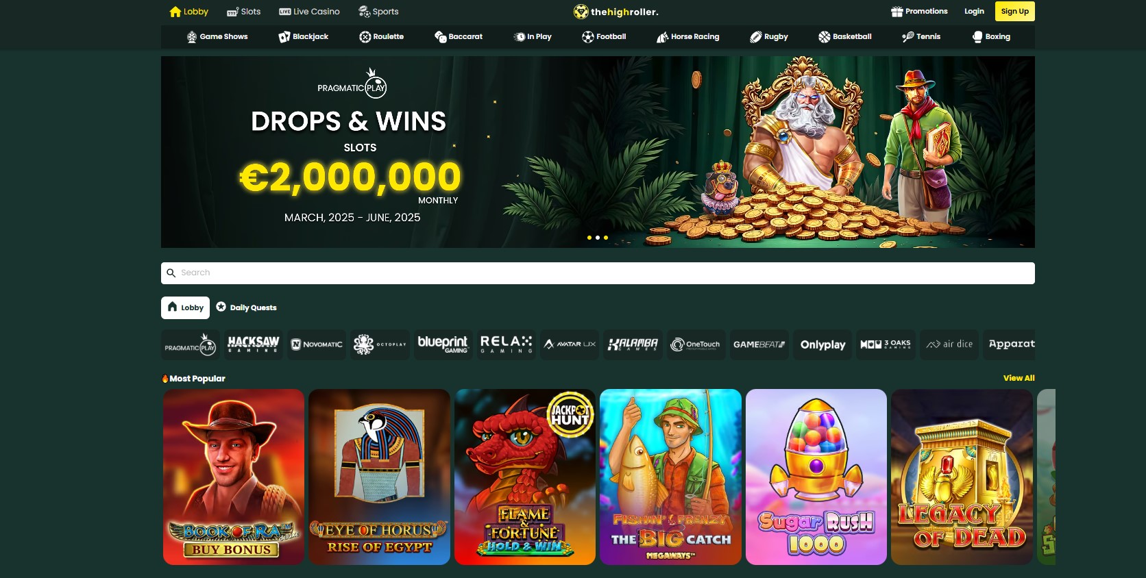 thehighroller-crypto-casino