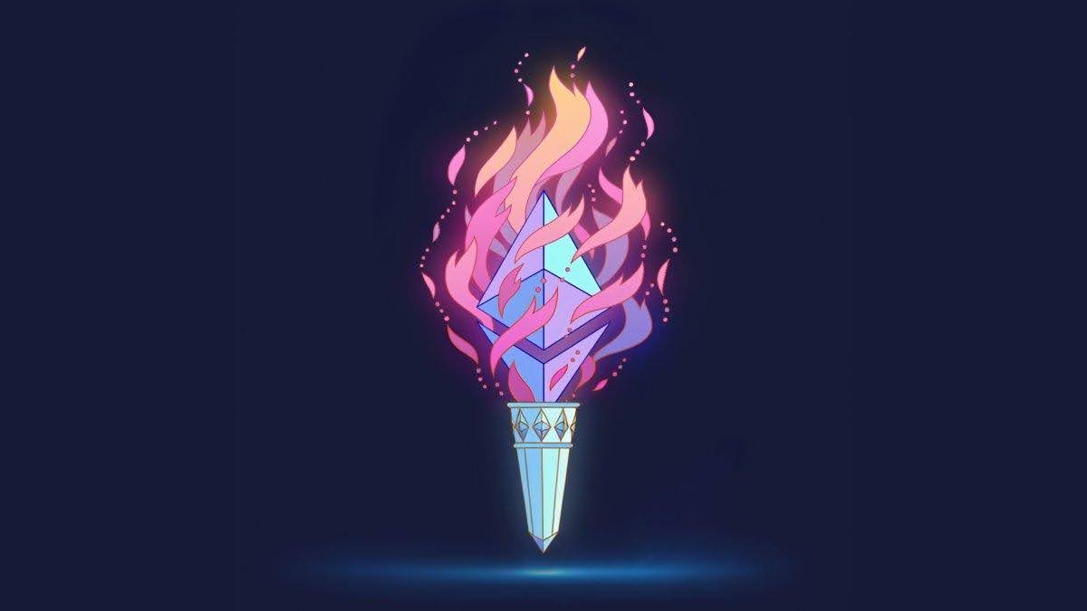 ethereums-10-year-nft-surprise-free-mint-140m-volume-surge-and-a-torch-that-burns