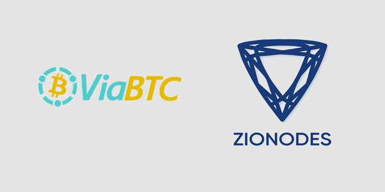 ViaBTC teams with Zionodes to improve bitcoin mining services