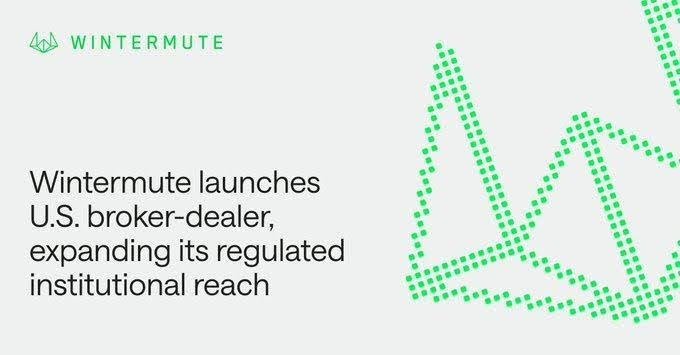 Wintermute Enters $60T Wall Street Arena With SEC License to Power Tokenized Securities Boom