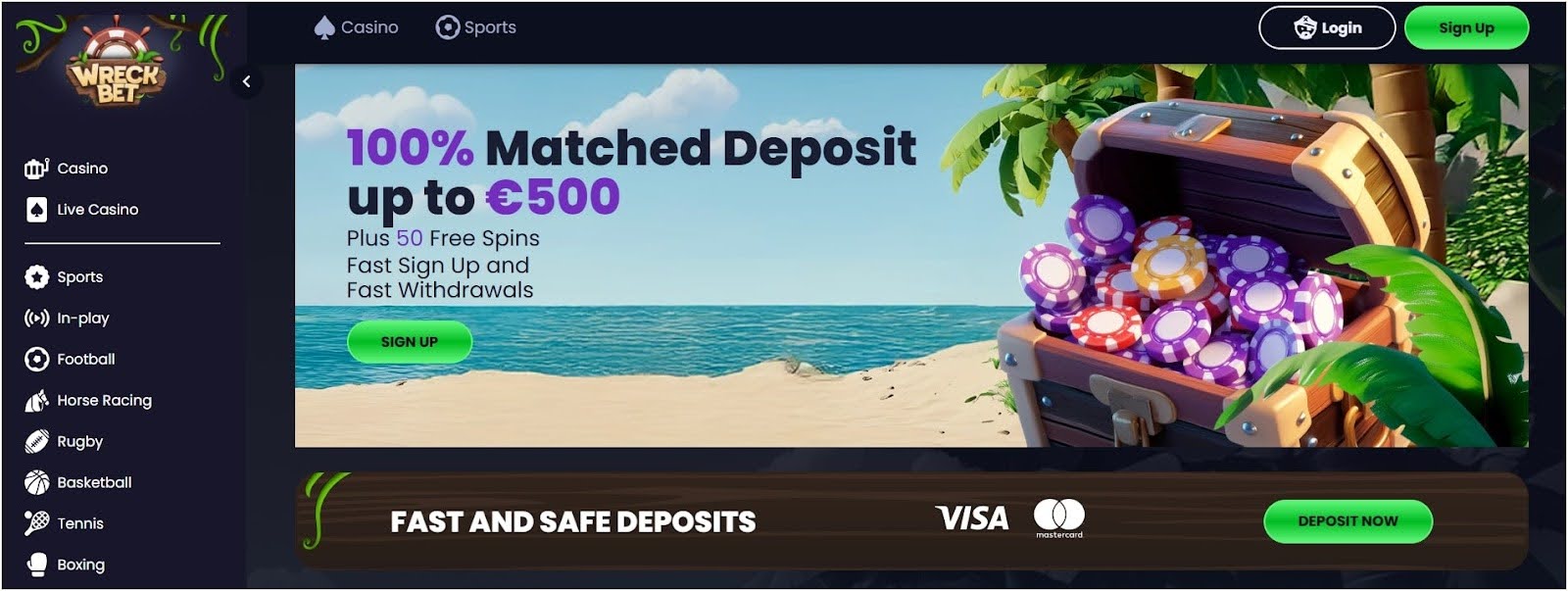 wreckbet-high-roller-bitcoin-casino